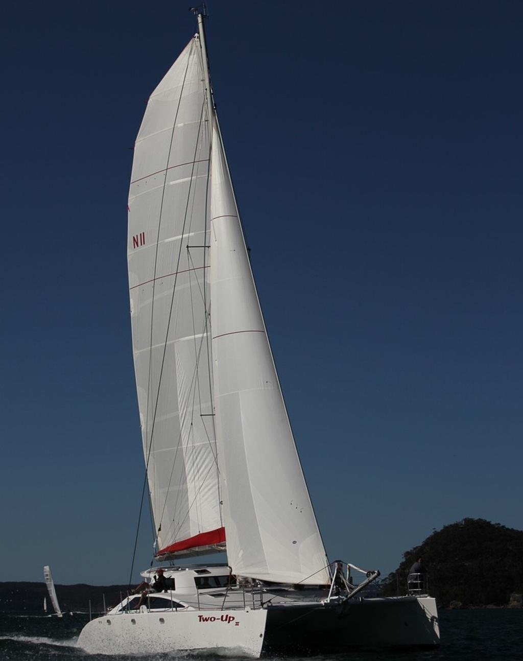 Justin Grunwald returns to the SeaLink Magnetic Island Race Week, this time racing his Crowther 50 footer, Two Up Together. © Julie Geldard VidPicPro.com